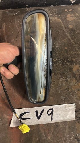 Rear view mirror yellow - view,