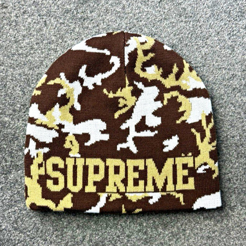 Supreme reversible brown knit - supreme,