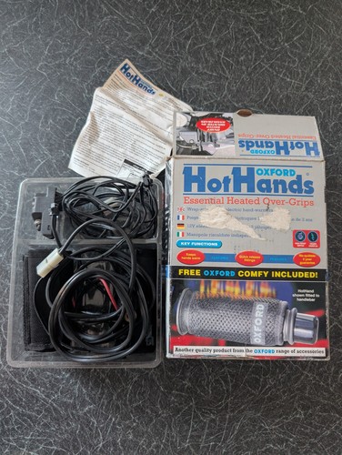 Oxford hot hands heated grips - heated,