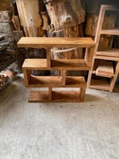 Handmade Bespoke Rustic reclaimed wood bookcases, shelving unit,