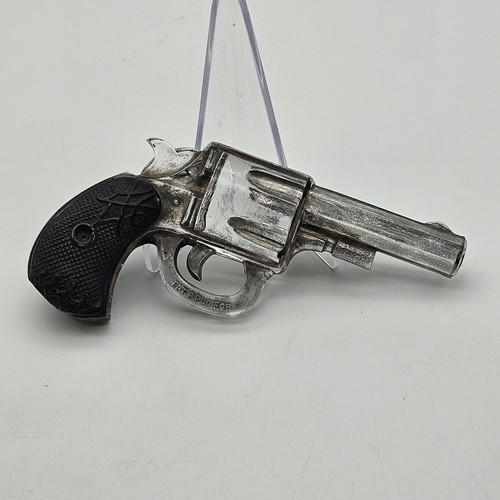 Antique glass gun pistol - pistol, desk
