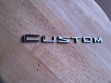 Genuine FORD CUSTOM REAR DOOR BADGE Emblem 2013+ Transit & Tourneo Custom