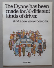 Citroen Dyane Brochure 1970 - 4 & 6