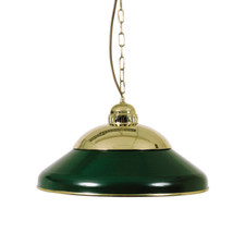 Pool Table Light Single Shade Italian Style Green E27 - CE and RoHS Approved