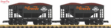 Piko Denver & Rio Grande Western Ore Wagon w/Load Set (2)1:22.5 Scale, G Scale