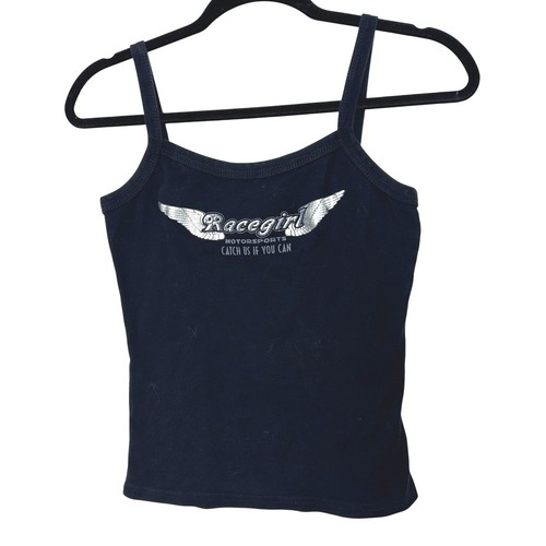 Racegirl tank top - racegirl, black