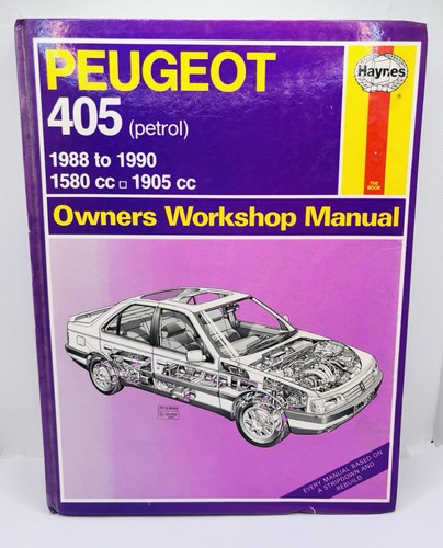 Peugeot 405 petrol - peugeot, haynes