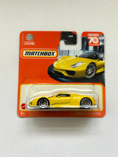 Matchbox porsche 918 spyder - matchbox,