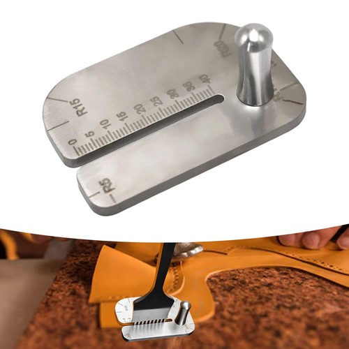Leather stitching punch aid - leather,