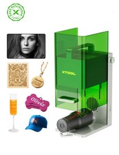 (Refurbished) xTool F1 2-in-1 HD Fiber Engraver & Cutter for Jewelry, Metal, Tag