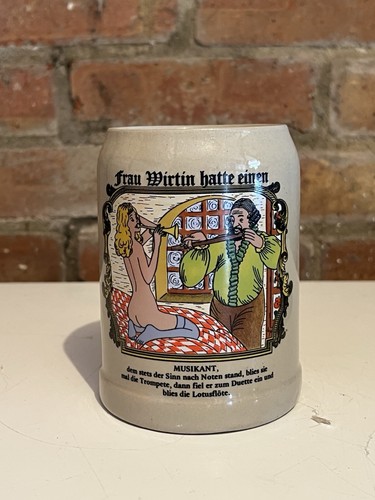 Vintage beer stein west - vintage,