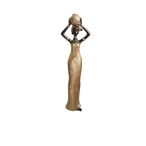 African woman figurine ethnic - woman,