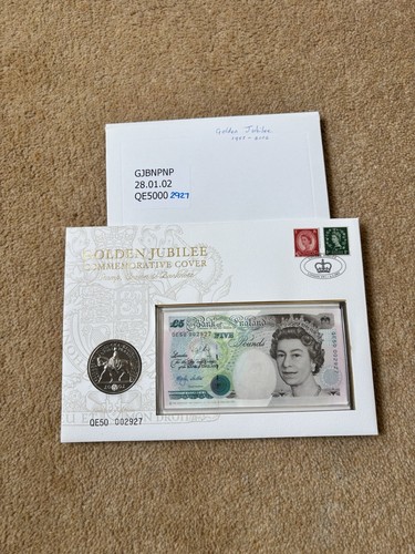2002 golden jubilee stamps - golden,