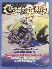 CLASSIC BIKE - February 1982 -