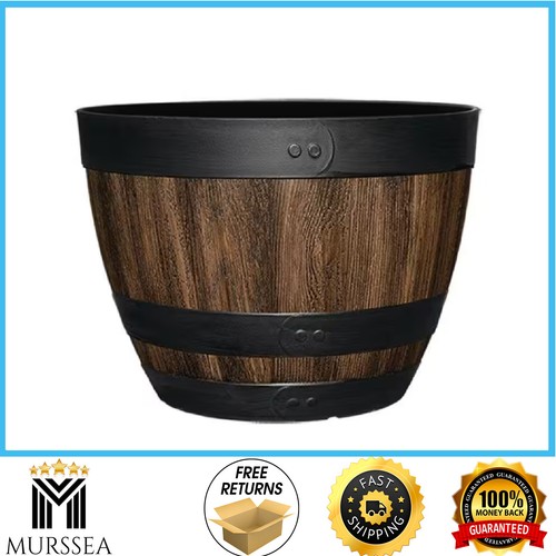 Large resin planter - large,
