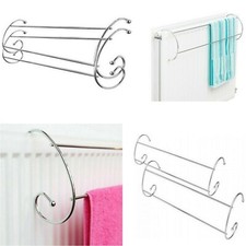 Set of 2 Chrome Twin Rail Over