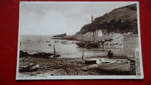 Combe martin the - martin,, harbour