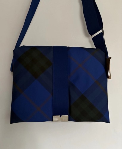 Burberry blue check nylon - burberry,