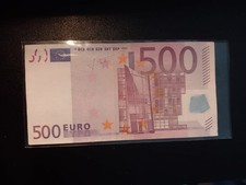 Banknote 500 euro rare for