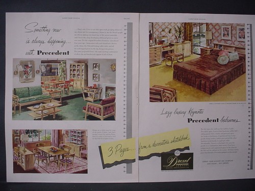 1951 drexel furniture bedroom - 1951,