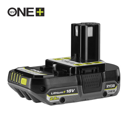 Ryobi 18v one 5ah - 2.5ah, lithium+
