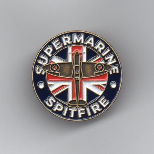 Raf spitfire enamel - raf, lapel
