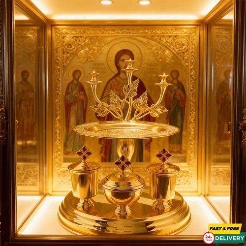 Orthodox church communion set - church,