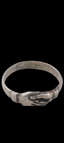 Handshake masonic 800 - handshake, silver