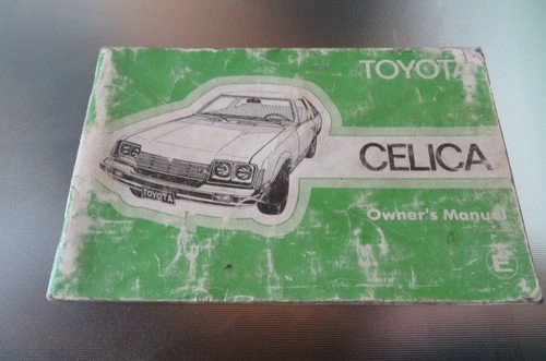 Vintage original toyota celica - original,