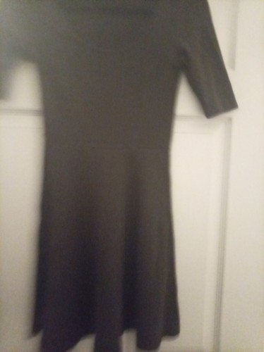 Black skater dress - skater, size
