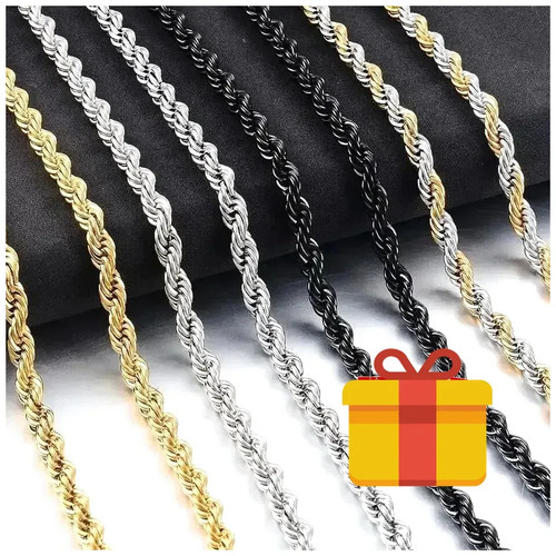 Twisted rope chain - twisted,