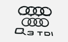 Audi Q3 + TDI GLOSS BLACK
