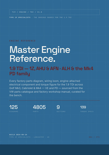 Tdi master engine - 1.9,