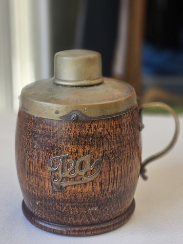 Vintage oak silver plated - oak, &