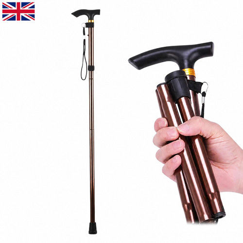 Folding walking stick - walking,