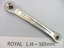 Royal left hand crank 165 - sr,