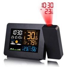 LED Projection Alarm Clock LCD