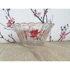 Vintage Bagley glass carnival