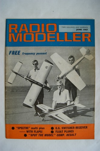 1967 radio modeller magazine - modeller,