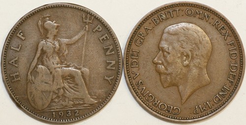 1911 1936 george - 1936, bronze