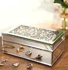 Large Jewellery Box Silver