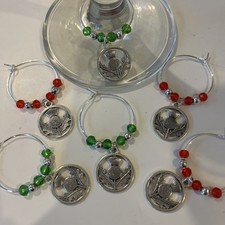 Scottish Thistle Wine Glass