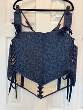 Moresca Bodice Sz XXL, Navy
