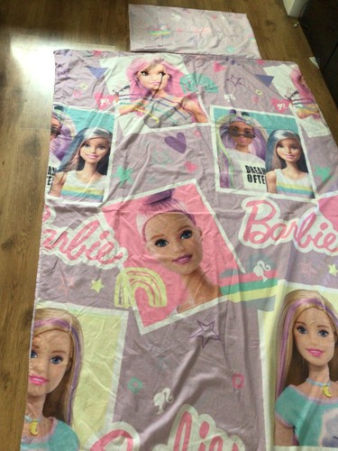 Barbie single bedding clean - bedding,
