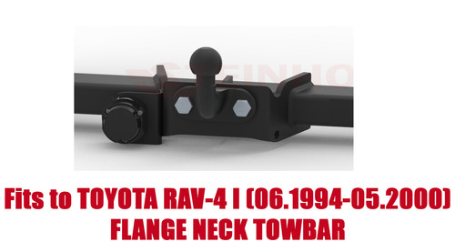 Flange neck tow - flange, bar
