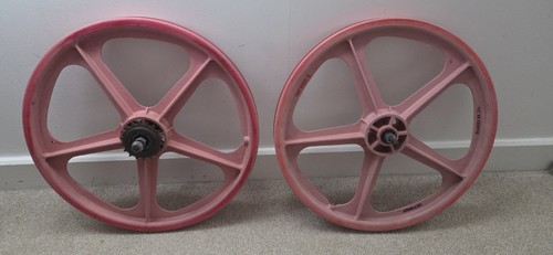 Pink bmx mag wheels inch - pink,