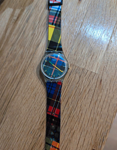 Vintage 1995 swatch gent mc - vintage,