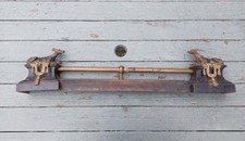 Antique Fender Adjustable Width With Pair Of Dogs / Hands