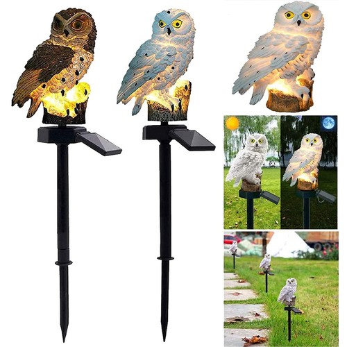 Owl led solar powered - solar, garden
