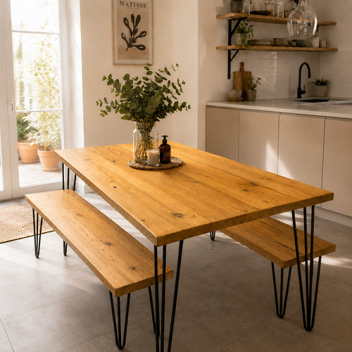 Handmade reclaimed wood - reclaimed, dining
